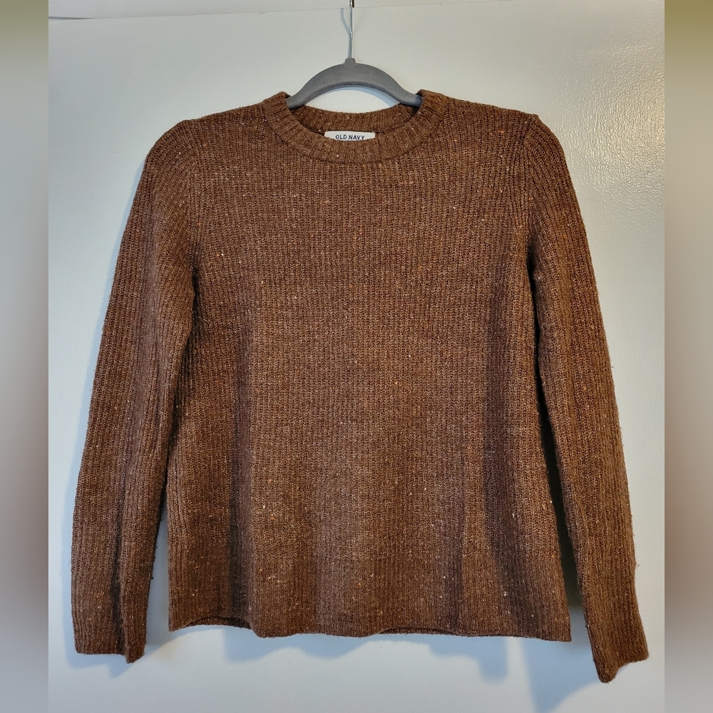 Old Navy Cozy Pullover Sweater in Chocolate